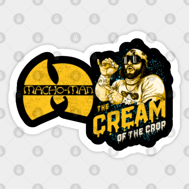 Macho Man Randy Savage The Cream Of The Crop - Macho Man - Pegatina